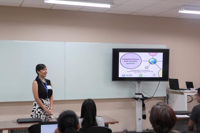 Dr. Gotangco Gonzales opening the Systems Thinking Workshop 