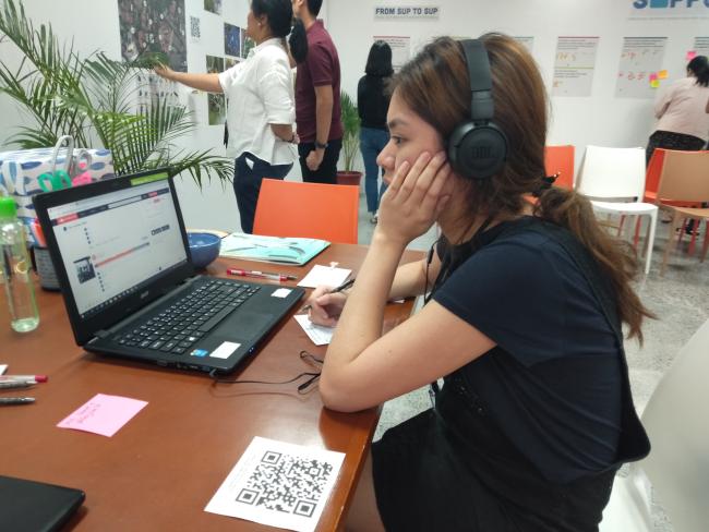 The Hearing Aid Sandbox Exhibit