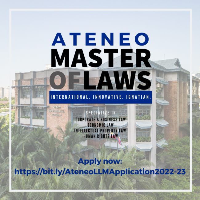 Poster for 2022 LLM Applicantions