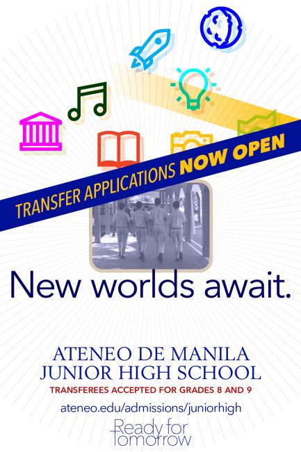 AJHS application for grades 7, 8, 9 SY 2022-2023 ends on 25 April 2022 