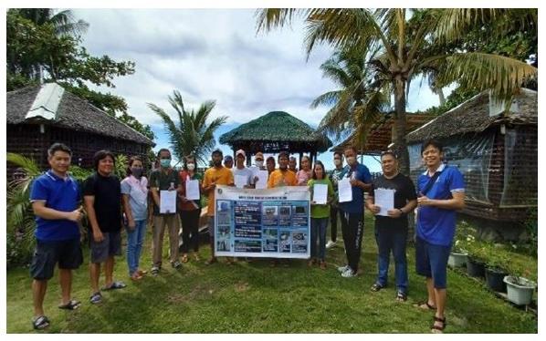 With Barangay Reps Deed of Donation Signing