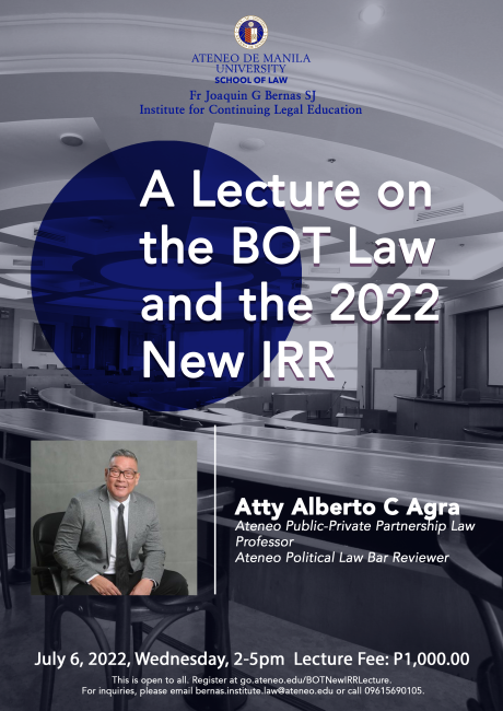 BOT Lecture July 6 poster