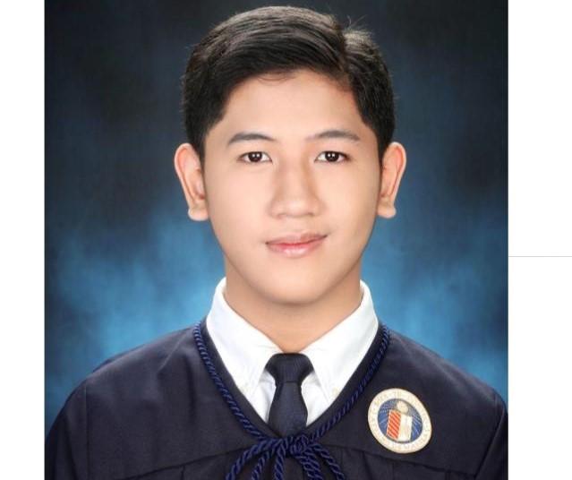 PIMSO-Math gold medalist Jimbo Bernardo 