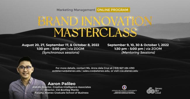 CCE Brand Innovation Masterclass