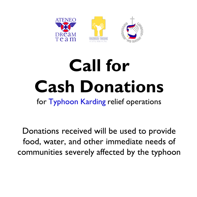 Call for Cash Donations_Typhoon Karding