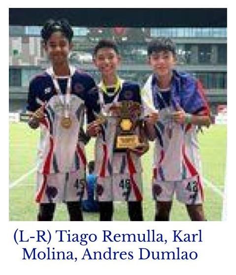(L-R) Tiago Remulla, Karl Molina, Andres Dumlao