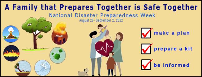National Disaster and Preparedness Week
