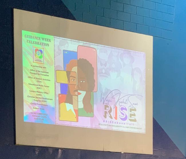 “Wagi Kahit Sawi” was held in the covered courts to celebrate the AJHS community’s resilience 