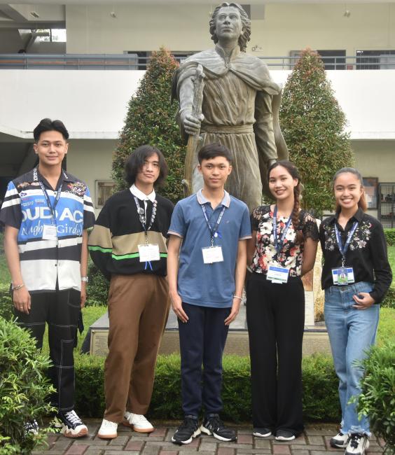 (L-R) King Razon, Jose Clutario, Renzo Gutierrez, Gabbie Lasiste, Dani Barbacena