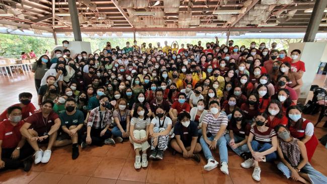 Pathways participants gather in a photo