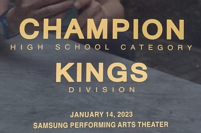 IndAK's Dance Supremacy trophy  