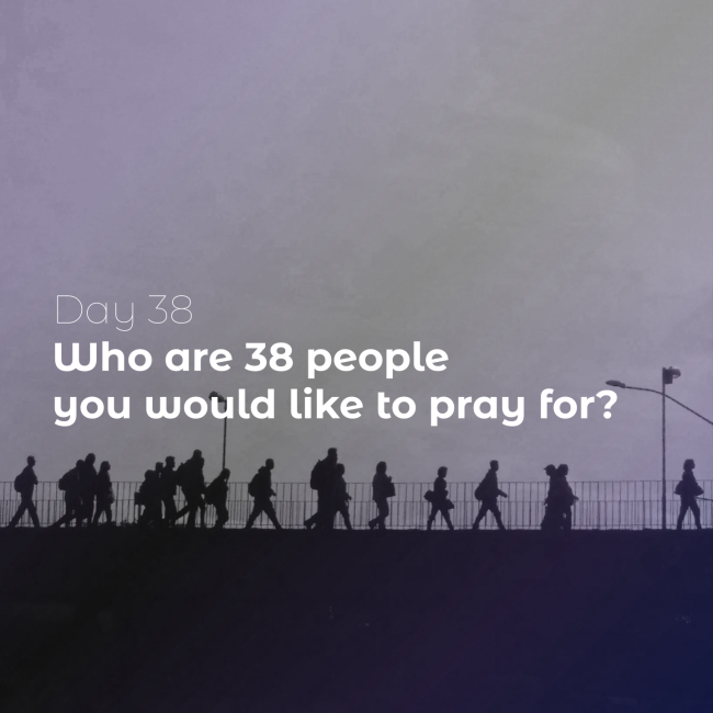 40 Days of Lent: Day 38