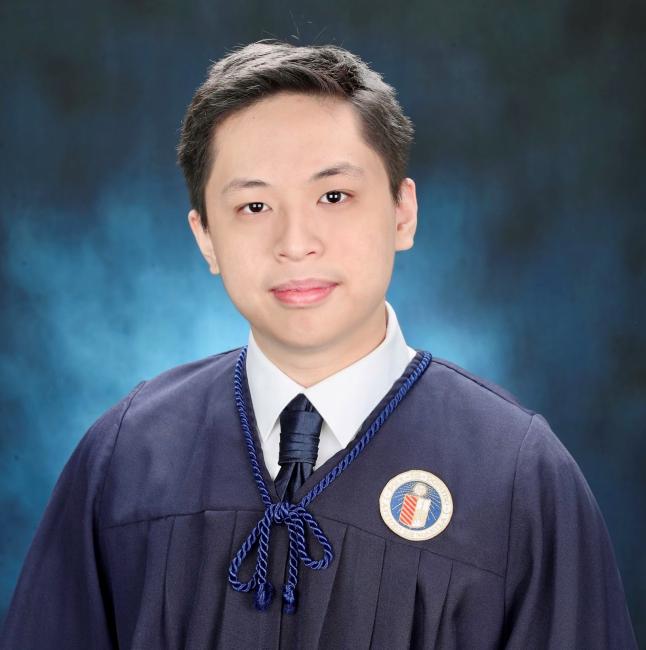 Keean Tang of the ASHS Class of 2022, IKMC gold medalist  