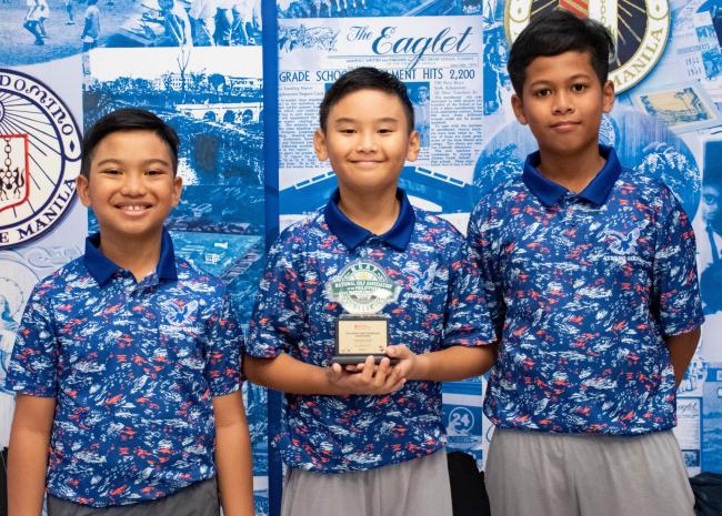 (L-R) Race Manhit, Juanton Cruz, Lujo Gomez  