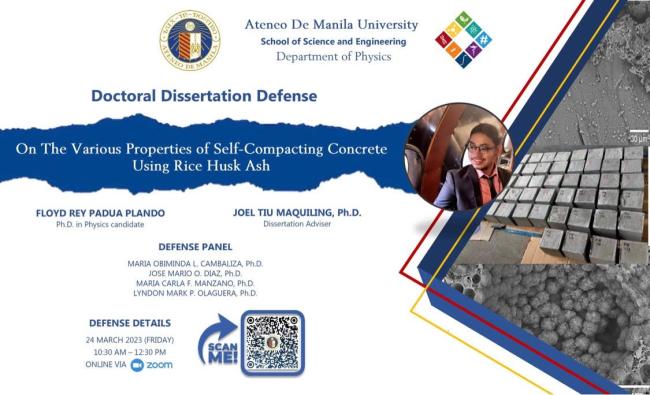 Dissertation Defense - Plando (PhD Physics)