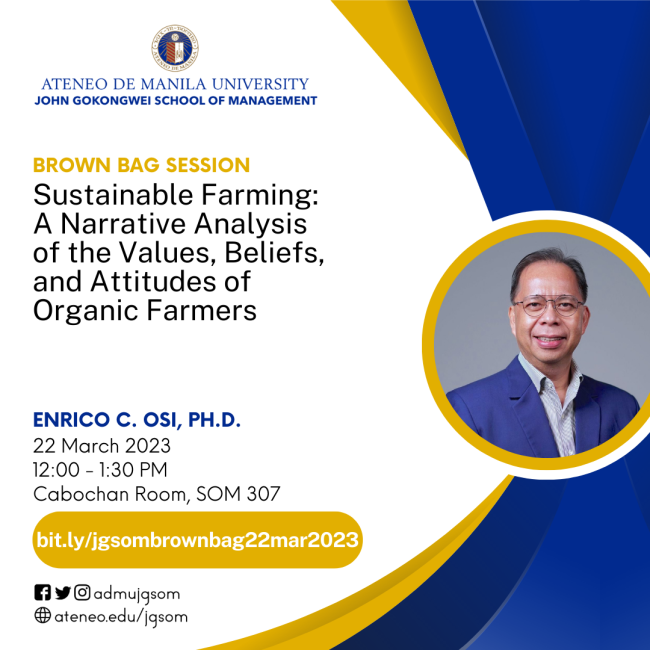 JGSOM Brown Bag Session Mar 22