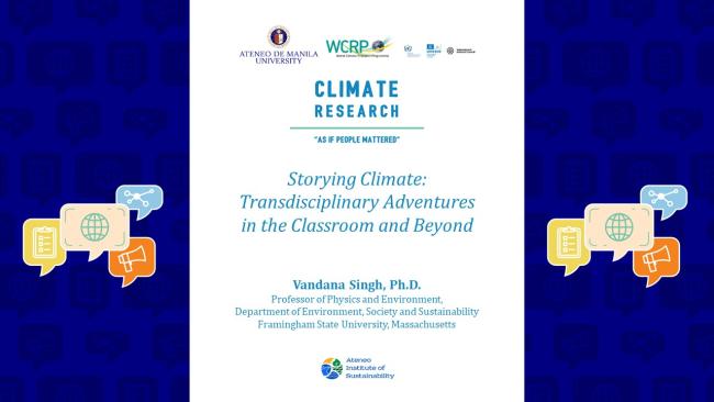 Climate Research 2022, Session 1