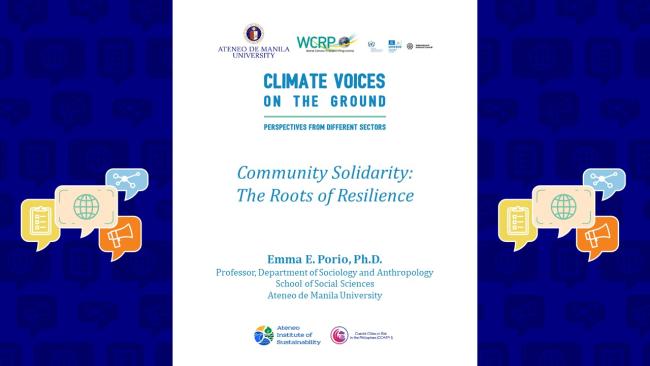 Climate Voices 2022, Session 1