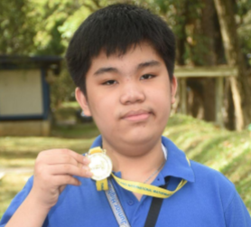 TIMO heat round gold medalist Lance Abarquez   