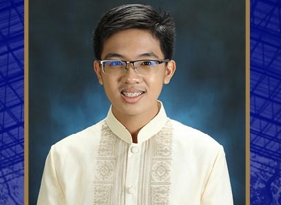 Lux-in-Domino awardee Shealtiel Joaquin O. Blanca