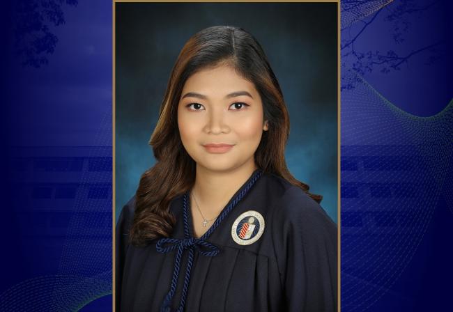 Hazel Borlagdan, Valedictorian of the ASHS Class of 2023 