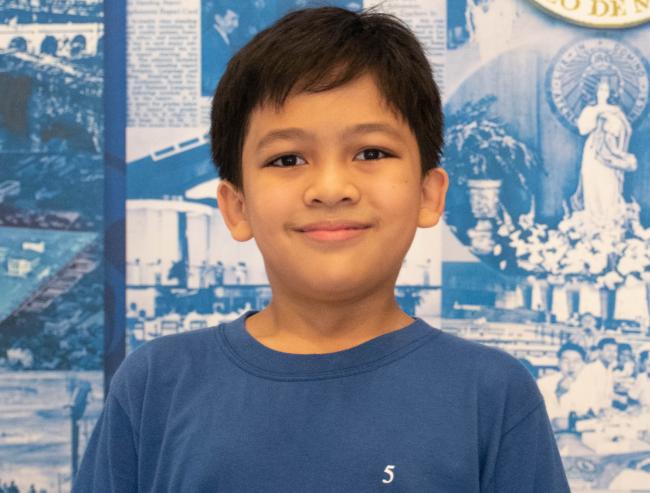 PhIMO gold medalist Daniel Canaria 