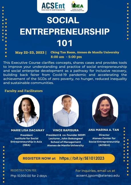 2023 Social Enterprise 101