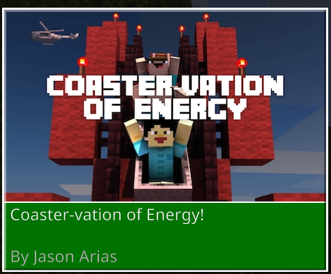 "Coaster-vation of Energy," by AJHS faculty Jason Arias 