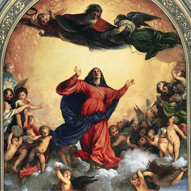 Assumption of the Virgin (Titian), 1516-1518