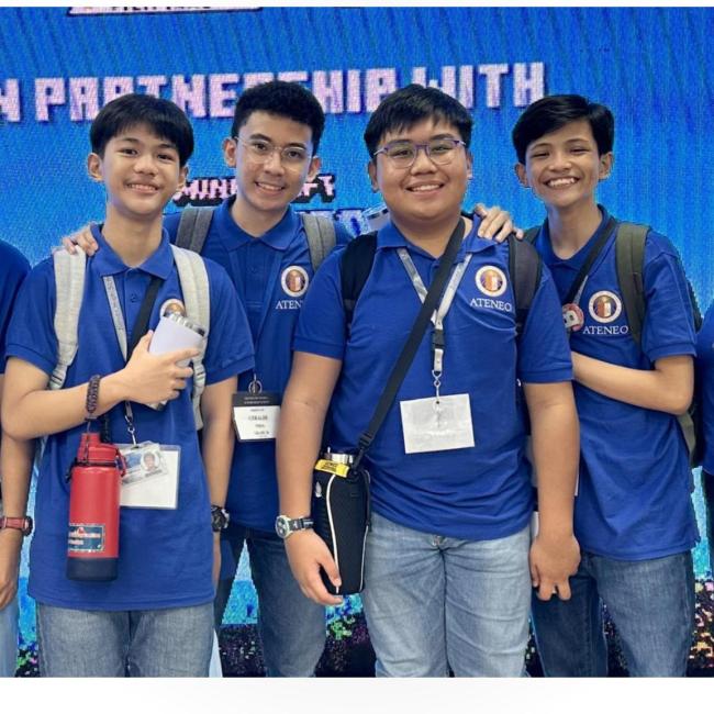 (L-R) Wacky Buenaventura, Ralf Ceralde, Trystan Gomez and Fonzy Sevilla