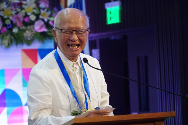 Fr Ben at the 2023 Gaudeamus