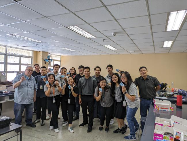 Xavier School collaboration with Jeremake and the Make-roscope