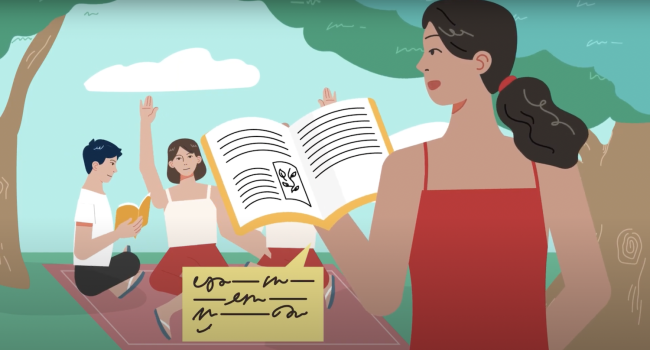 A screenshot from a GBSEALD video about BS LEARN