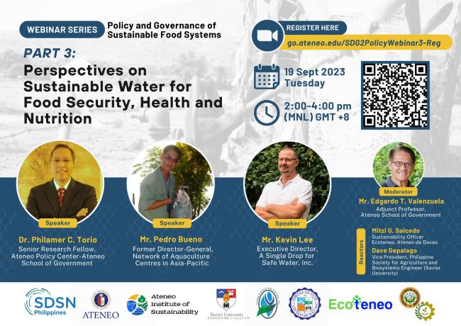 Perspectives on Sustainable Water poster