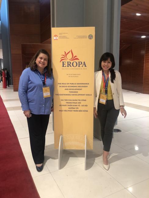 ASoG MPM alumni Agbayani and Ysaac attends 2023 EROPA Conference