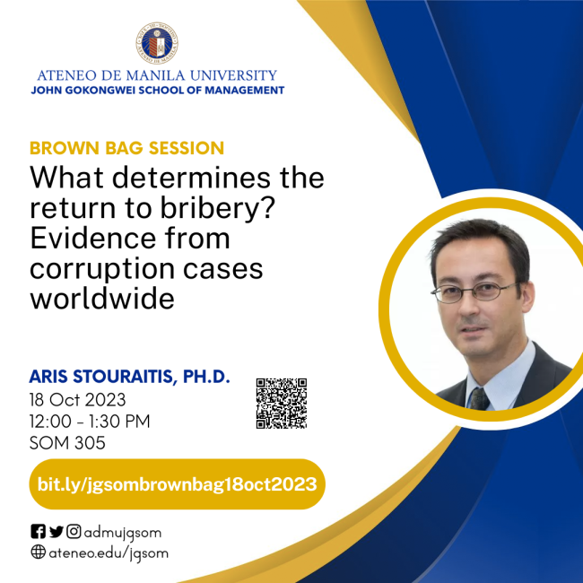 JGSOM Brown Bag Session Oct 18