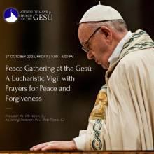 Peace Gathering at the Gesu