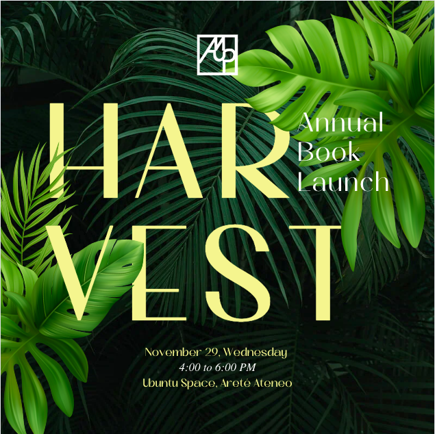 Poster of the 2023 Ateneo Press Harvest