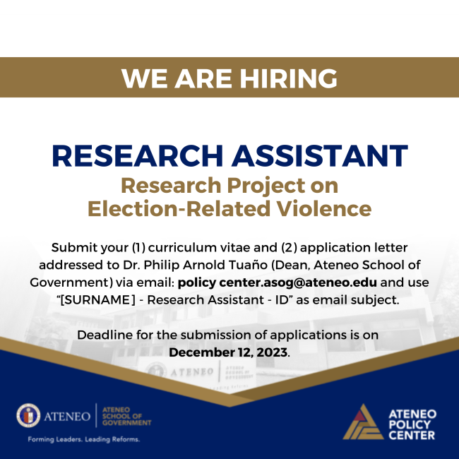 Research Assistant ERV