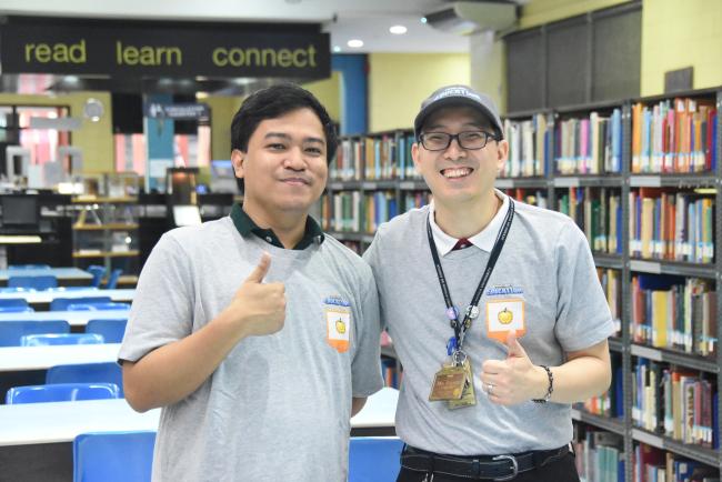 Brine Ayun and Joel Falgui