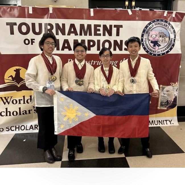 (L-R) Sian Trasmontero, EJ Porta, Renzu Santos, and Jesu Manzano