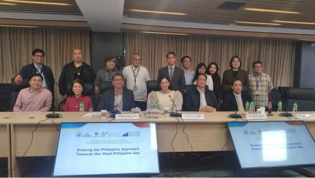 (L-R): Standing: ED Novel Bangsal, Mr. Byron Bicenio, Dir. Dominador Gamboa, Prof. Herman Kraft, Dr. Robin Garcia, ACERD Research Assistants: Rodel Cabrido, Shane Belaro, Paula Hamoy; DED Pamela Manalo, Mr. Noel Sempio | Seated: Mr. Michael Eric Castillo, Atty. Grace Andres, Dr. Romulo Miral, Jr., Rep. Stella Quimbo, Usec. Ignacio Madriaga (DND), and Dr. Renato De Castro (DLSU)