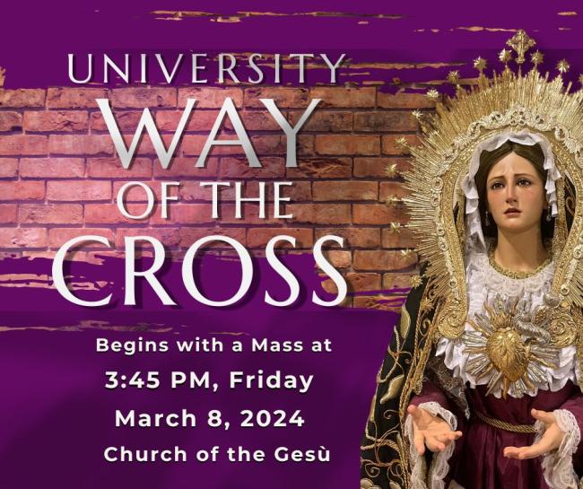 University Way of the Cross 2024