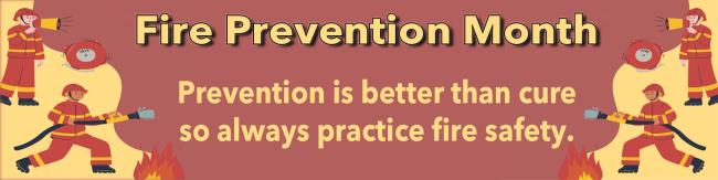 Fire Prevention Month