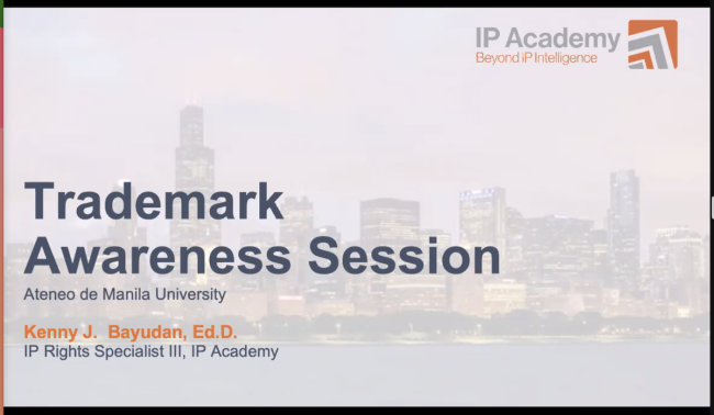 Trademark Awareness Session