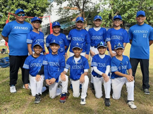 The AGS Bronco Baseball Varsity Team 