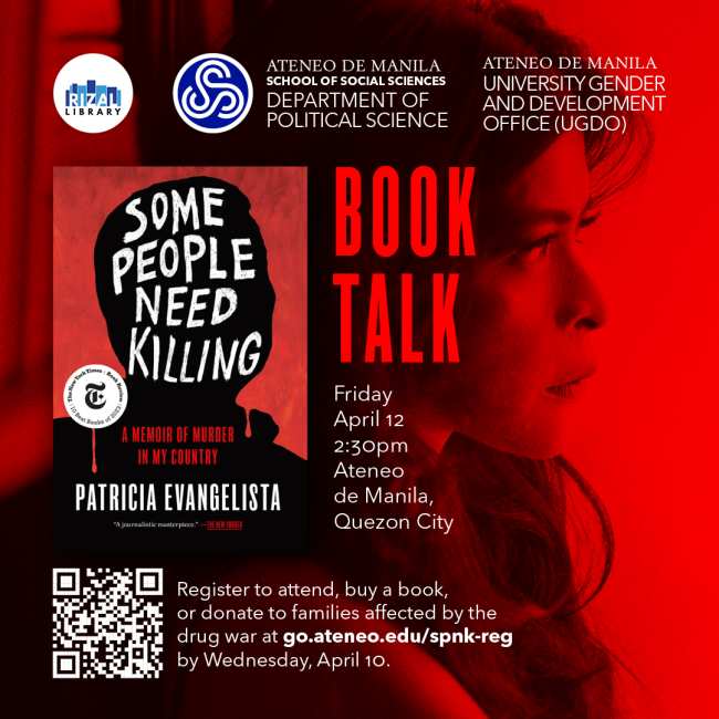 'Some People Need Killing' book talk