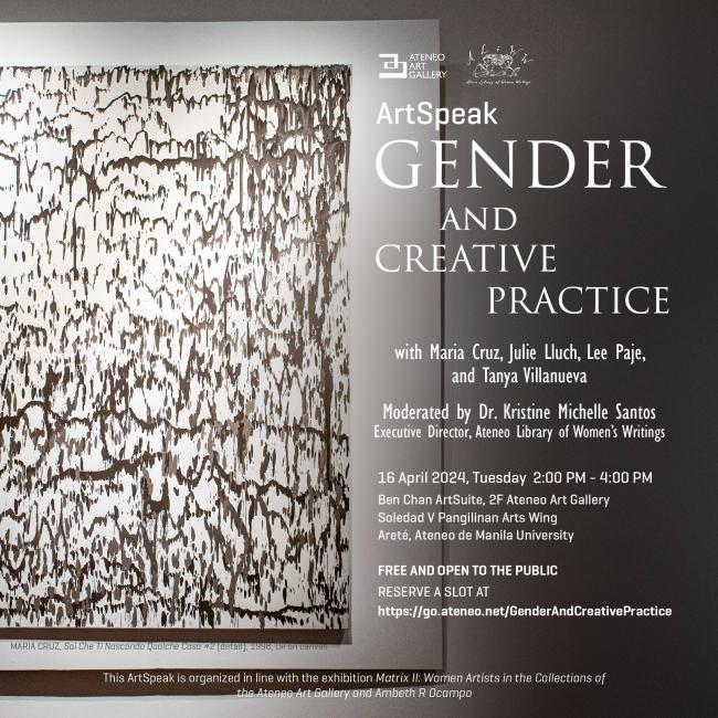 ArtSpeak Gender and Creative Practice