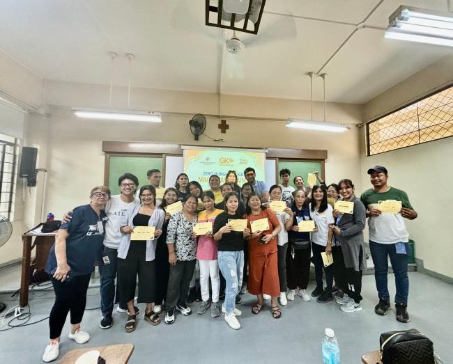 GK-Ateneo Magpakain Training for NCR and North Luzon Communities