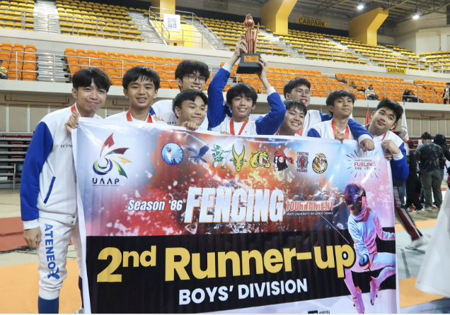 Blue Eagles place 3rd in UAAP Season 86 Fencing 